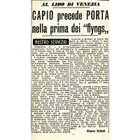 Capio precede Porta nella prima dei flyings