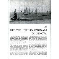Le Regate Internazionali di Genova